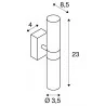 SLV MIBO UP/DOWN 151282 kinkiet IP44 chrom