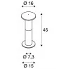 SLV ALPA MUSHROOM 45/75 ogrodowa