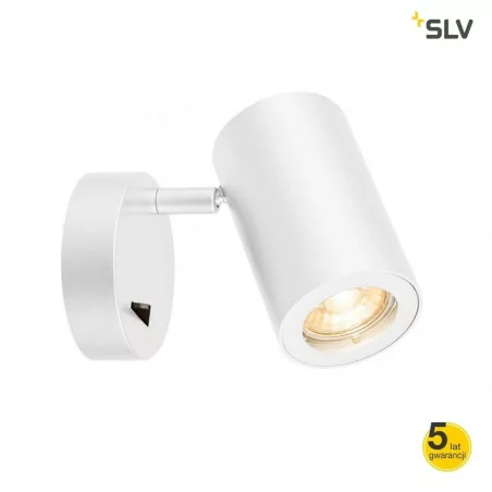 SLV ENOLA B QPAR51 wall light with switch