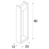 SLV QUAD POLE 1003001 stojąca zewnętrzna LED