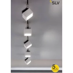 SLV EURO CUBE LED 28,5W 3F white, black 3000K, 4000K