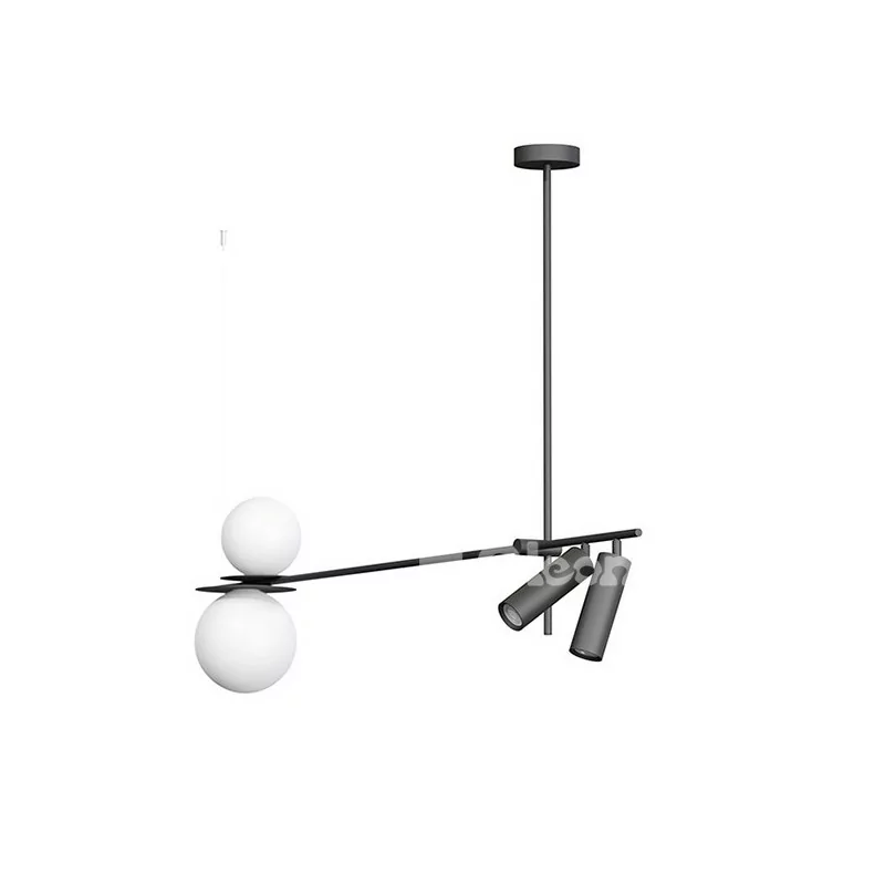 CLEONI DUO Lampa wisząca LED + 2xG9