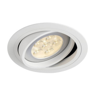 SLV NEW TRIA 150 ES111 round white, black