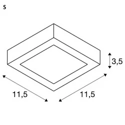 SLV SENSER square