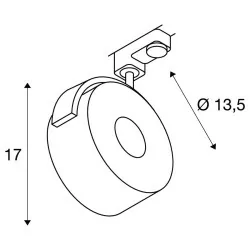 SLV KALU TRACK QPAR 152610, 152611, 152614 230V