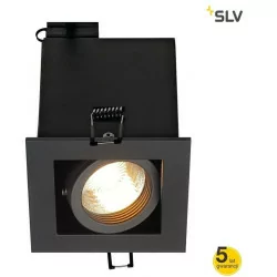SPOTLINE KADUX 115510 single QPAR 51 biała, czarna, alu 230V