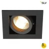 SLV KADUX 11551 single QPAR 51 alu, white, black 230V