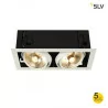 SLV KADUX 11555 double QPAR111 black, white, alu