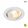 SLV CONTONE 161271 LED 2000-3000K, round, white, tiltable