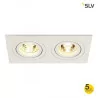 SPOTLINE New Tria 155 podwójna GU10 230V