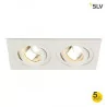 SPOTLINE New Tria 155 podwójna GU10 230V