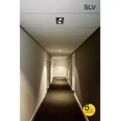 SPOTLINE New Tria 155 LED 14W podwójna alu, biała, szara