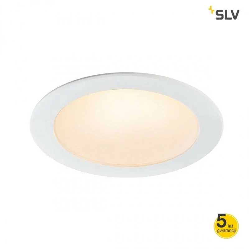 SLV AKALO D83 1001264 oprawa LED 9W biała temp. 3000/4200/5700K