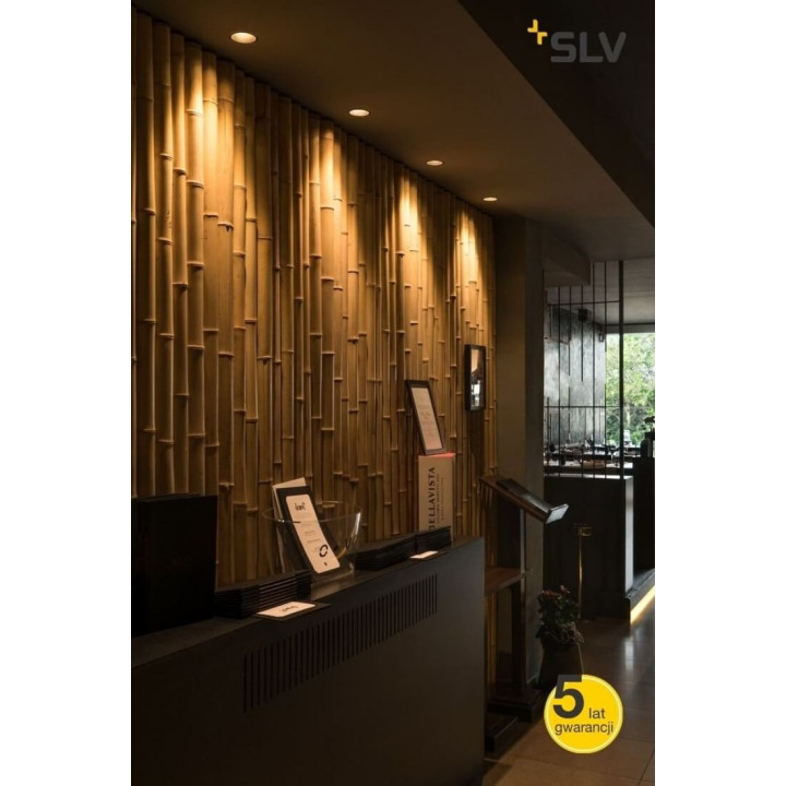 SLV HORN-O GU10 113160, 113161 oprawa IP21 biała, czarna