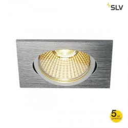 SPOTLINE New Tria 68 Square LED 11W biała, alu, czarna
