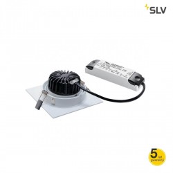 SLV New Tria 110 square LED 15W white, black