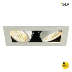 SLV KADUX 11571 double triac LED 14W white, alu, black