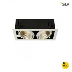 SLV KADUX 11574 double LED 1-10V alu, white, black 54W