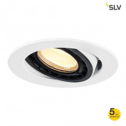 SLV Supros 78 116310, 116311 LED 12W recessed white, black