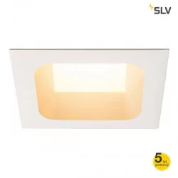 SLV VERLUX square LED oprawa wpuszczana biała