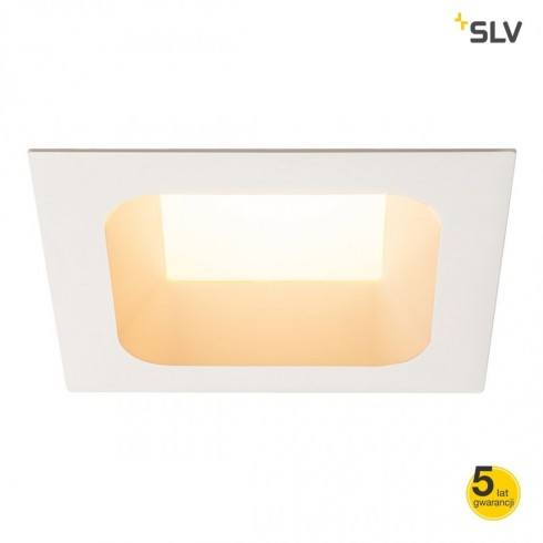 SLV VERLUX square recessed LED light white