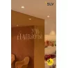 SLV SENSER 100300 round recessed LED lamp