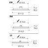 SLV SENSER 100300 round recessed LED lamp