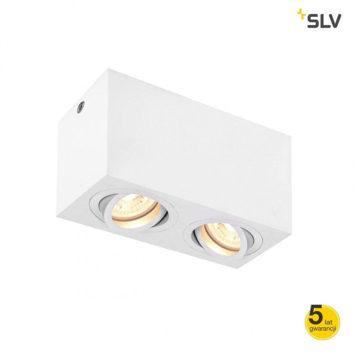 SLV TRILEDO 1002003/8 podw&oacute;jna sufitowa LED biała, czarna 230V