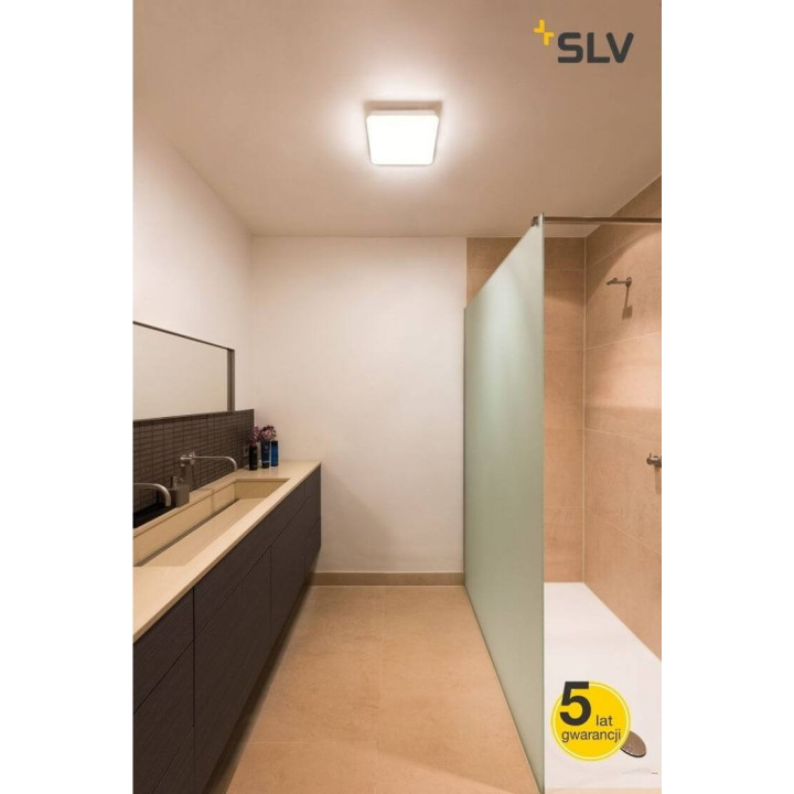 SLV SIMA square z czujnikiem 1005088  lampa kwadrat LED IP44