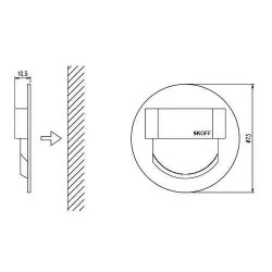 SKOFF LED RUEDA STICK