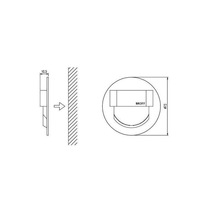 SKOFF LED RUEDA STICK
