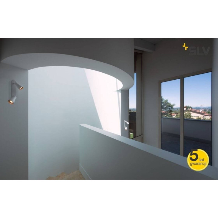 SPOTLINE AVO podw&oacute;jna 1000889 reflektor 230V alu, biały, czarny