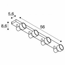 SPOTLINE PURI 4 1002029, 1002030 lampa sufitowa