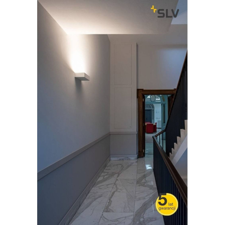 SLV SHELL 30 1000423 mocny kinkiet LED 54W biały świeci w g&oacute;rę