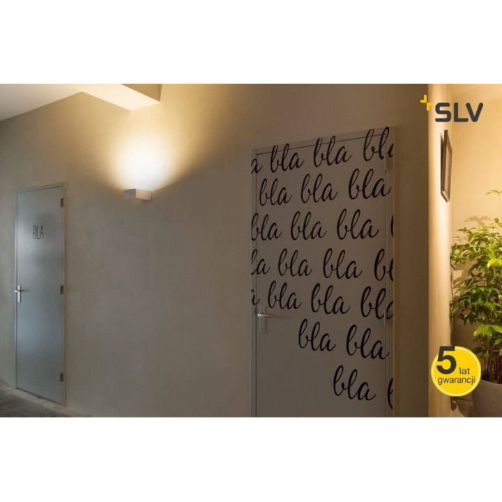 SLV SHELL 15 1000422 kinkiet LED 15W biały świcący w g&oacute;rę