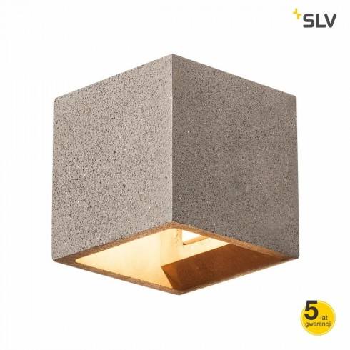 SLV SOLID CUBE beton 100091 szary, czarny piaskowiec