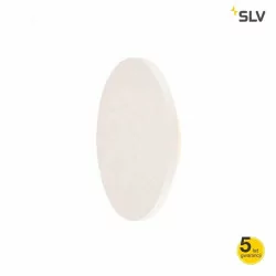 SLV Plastra WL 148091 okrągła lampa ścienna LED 30cm z gipsu