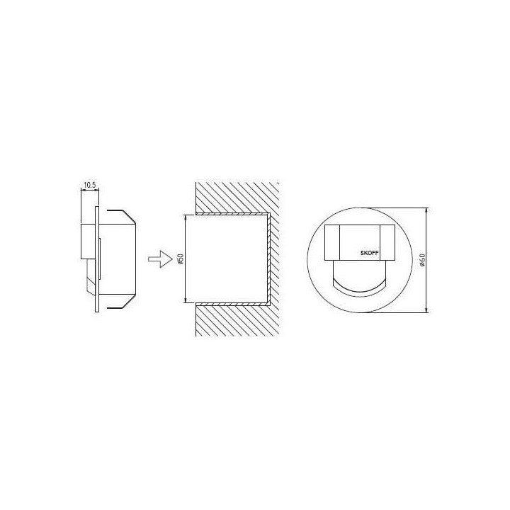 SKOFF LED RUEDA MINI