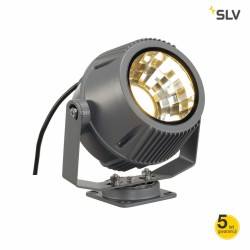 SLV Flac Beam LED 27W gray 231072 facade light IP65 3000K