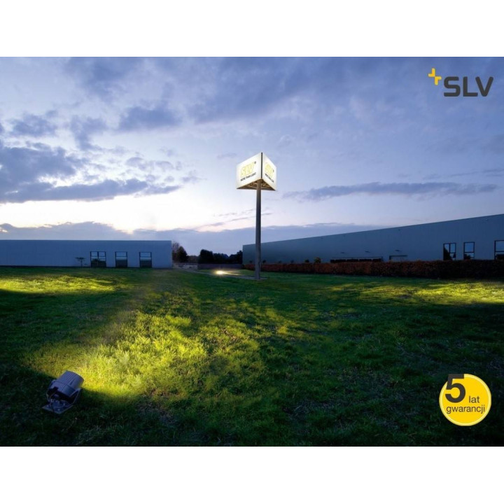 SLV Flac Beam 231072 reflektor zewnętrzny LED 27W szary IP65