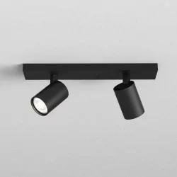 ASTRO ASCOLI Twin series of double indoor ceiling spotlights