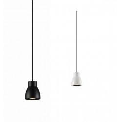 Hanging lamp ELKIM BELL/Z 210B black, white LED 5W