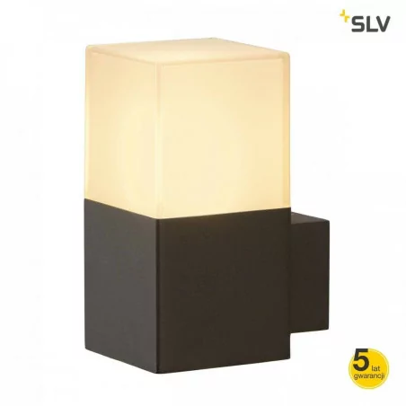 SLV GRAFIT WL 231205 IP44 anthracite wall lamp