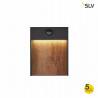 SLV FLATT SENSOR 1002954/5 anthracite wall out lamp IP54