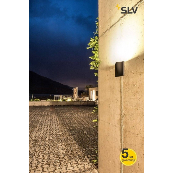 SLV VILUA S,L 1002503/4 kinkiet LED antracyt IP54