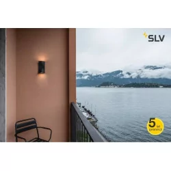 SLV VILUA up/down 1002505 LED outdoor wall light anthracite IP54