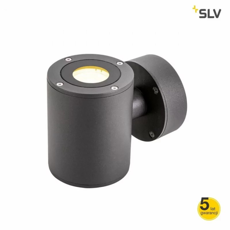 SLV Sitra up/down LED 17W antracyt IP44