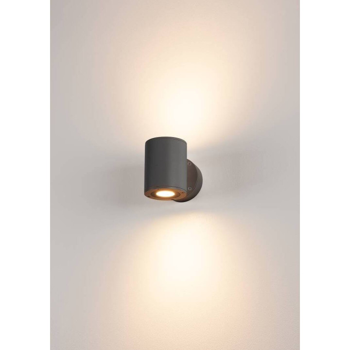 SLV Sitra up/down LED 17W antracyt IP44