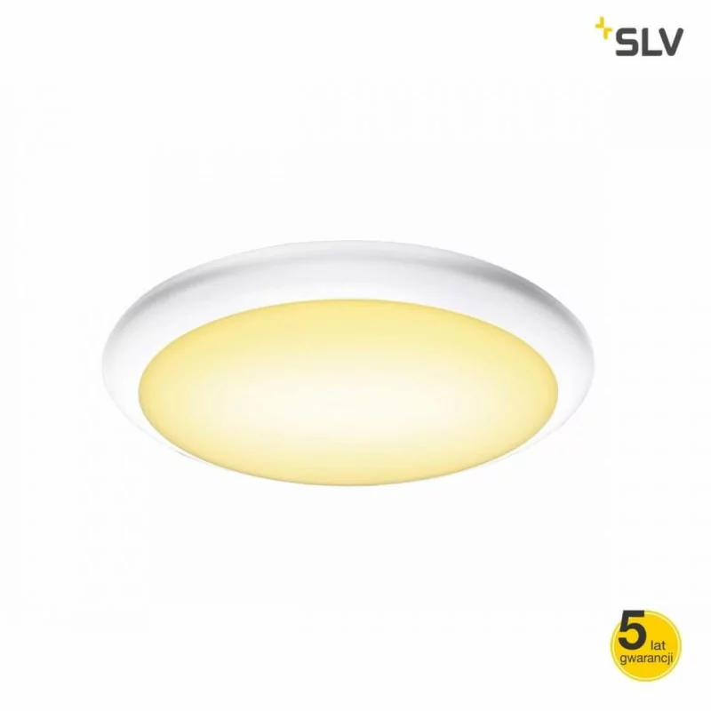 SLV RUBA 27/42 plafon LED IP65 zewnętrzny biały 27cm, 42cm