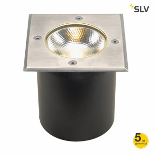 SLV ROCCI square LED 9,8W steel 316 IP67 12,6cm x 12,6cm